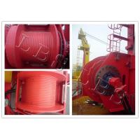 China Single Drum Electric Winch Machine 45kn 50kn Rated Load For Hoist And Marine on sale