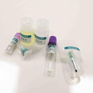 China CE DNA Extraction Kit Glass Saliva Collection Tubes Polyurethane Sponge Material supplier