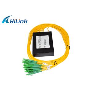 China os ABS de fibra ótica dos conectores 1M do divisor LC/APC do PLC 1x16 encaixotam sistemas de FTTX supplier