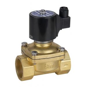 Brass 2 Inch Gas Solenoid Valve , Solenoid Valve Gas Shut Off 50mm Low Pressure