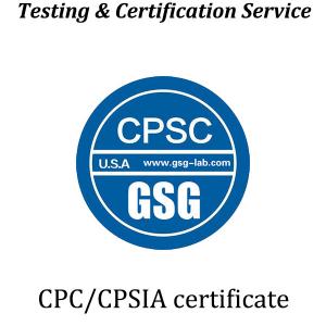 CPSC Certification Children'S Product Toys Infant Juvenile Products Test
