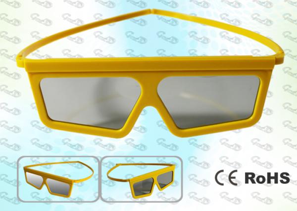 Master Image Cinema Plastic Yellow Circular polarized 3D glasses