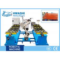 China 6- Axis Industrial Robotic Welding Machine , Iron Storage Rack Automatic Mig Welder on sale