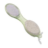 China Multi - Functional Foot Calluses Remover 4 In 1 Plastic Foot File Brush on sale