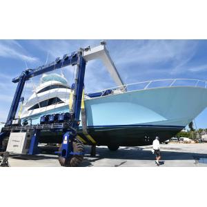 High Effective Heavy Travelling Lift Boat Hoist Crane 200 Ton Customized