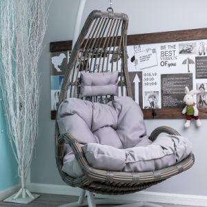 500KG Load Hanging Basket Chair With Stand For Family Living Room