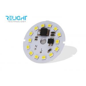China Bulb Light AC LED Module 80ra 9W Round 230V 700lm Lumen Aluminum PCB Materials wholesale