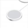 China 6mm distance Ultra Thin Round 15W qi wireless charger For IPhone 12 wholesale