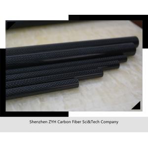 Carbon Fiber Roll Wrapped Twill Tube ~ 0.5&quot; ID x 24&quot;, Gloss Finish