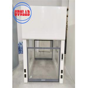 China High Safety Laboratory Fume Cupboard With Gas Tap And PP Anti Corrosion Blower supplier