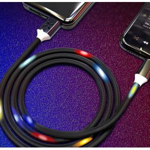 Fashionable Long Phone Charger Cord 8 Pin Type C For MP3 / MP4 Players