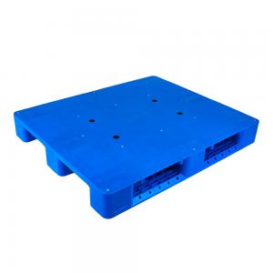 China Light Weight 1200 X 1200 mm Plastic Pallet with 6tone Static Load and 4-Way Entry Type supplier