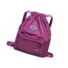 China Mochila de color rosa de nylon cuerdas de dibujo Impresión de pantalla de seda Saco de cinch wholesale