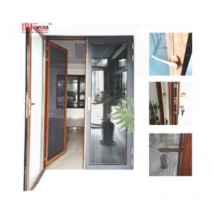 WEIKA Wholesale Modern Design Waterproof Vinyl UPVC French Casement Door