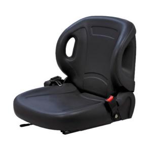 China Replacement Forklift Truck Spare Parts , PVC / Leather Black Color Forklift Truck Seats supplier