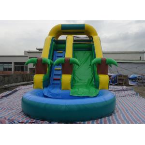 Amusement Inflatable Water Slide PVC Tarpaulin For Kids Fun Inflatable Water Park For Kids