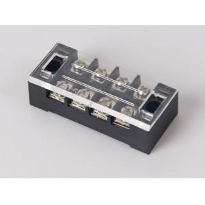 China 2504 Type Barrier Terminal Blocks For Different PCB Layout PC Material Clear Cover supplier