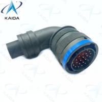 China 90 Degree Plug Gender Solder Contact Termination MIL-DTL-26482 Series Ⅰ PT08E16-26P Electrically Conductive Cadmium on sale