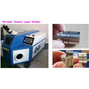 China Stainless Steel / Jewelry Soldering Machine For Jewelry 0.2 - 2.0mm Light Spot Size supplier