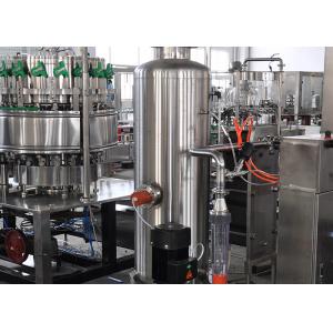 12000BPH Sanitary Glass Bottle Filling Line Counter Pressure