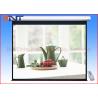 China Retractable Tensioned Projection Projector Screen 120 Inch With Romote wholesale