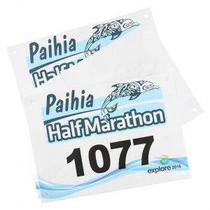 China Full Color Race Bib Numbers Marathon Printing Tag For Sports Event supplier