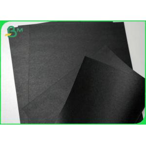 Printable 250gsm 300gsm Black Cardboard Sheets Good Strengh Gift Box Material