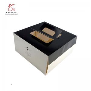 China Eco Friendly Cake Packaging Boxes Custom Logo For Birthday Or Wedding Party supplier
