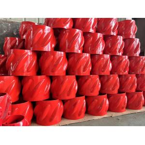 China Stainless steel Casing Spiral Solid Rigid Centralizer API 10D supplier