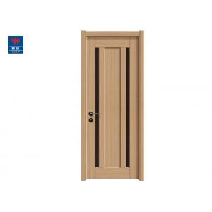 Decoration Line Modern Room Design Interior WPC Eco friendly wooden Doors With Frames