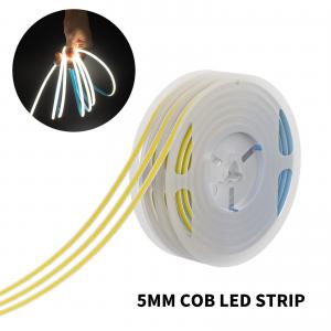 Ultra Thin 5mm COB LED Strip Lights Dimmable For Decor Lighting Led Tv