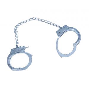 China Carbon Steel Nickel Handcuffs And Legcuffs For Prisoner supplier