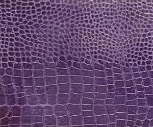 Purple Backing Woven Faux Leather, Purple Faux Leather Fabric