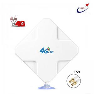 For 4G LTE Modem Booster Signal Amplifier  Panel Antenna 4G 35dBi TS9 White ABS Antenna