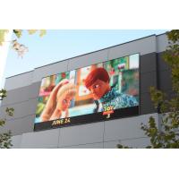 China Ultra Thin Video Led Advertising Billboard , Large Led Display Screen 348 Pixel on sale