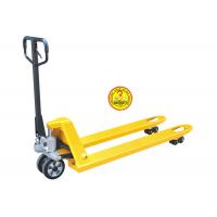 China Complete Pump Design Hand Pallet Truck PU Wheel With Capacity 3000kgs on sale