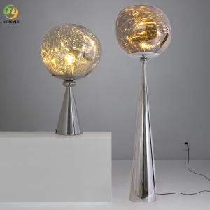 Modern Luxury Metal Lava Floor Lamp For Sofa Bedroom Study Living Room