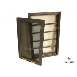 China Anti Theft Awning Aluminium Windows And Doors With Stainless Steel Security Mesh Burglar Proof supplier