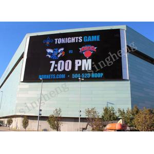 China Full Color P10 Outdoor LED Advertising Screens 140 / 120 Degree View Angle supplier