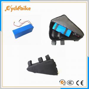 China High Safety Electric Bike Lithium Battery 36v 10Ah 220mm X 140mm X 70mm supplier