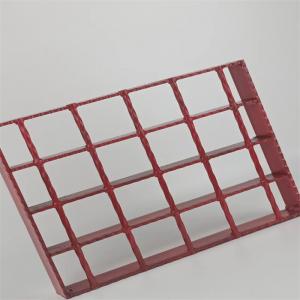China Metal Red Spray Paint Industrial Steel Grating Anti Slip Serrated Bar Safety Walkway supplier