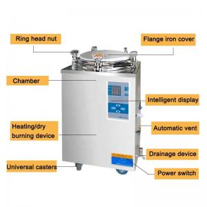 Chemical Medical Vacuum Autoclave High Pressure Steam Sterilizer Machine