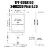 China 2,8 módulo de la pulgada ST7789V SPI TFT, exhibición legible IPS de TFT de la luz del sol wholesale