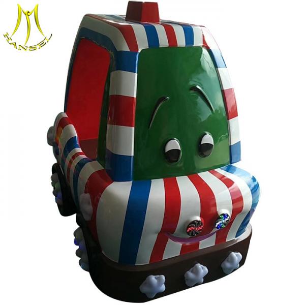 Hansel amusement park indoor coin operated mini electric children cars for sale