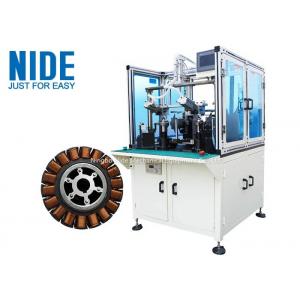 Electric Bike Wheel Motor Winding Machine , Automatic Coiling Machine High Efficiency