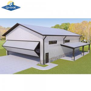 Folding Door / Lift Door Steel Structure Hangar Metal Building Kits jis standard