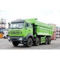 China Beiben 8x4 Muck Tipper Used Heavy Trucks Single And Half Row Cab 12 Tires on sale