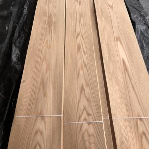 China Factory sales of natural red oak veneer 0.3mm0.5mm1mm furniture, cabinet doors, walls, decorative wood veneer supplier