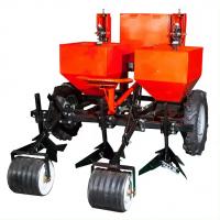 China Potato Seeding Machinery Tractor Garlic Planter Sweet 3 Point 2 Rows For 120hp Seed Farms on sale
