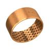 China Self Lubricating CuSn8 Bronze Sleeve Bearings With Holes 60x88x65 wholesale